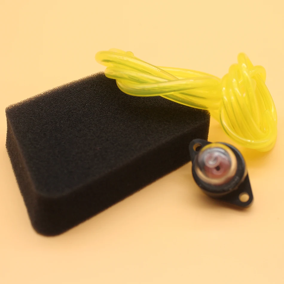 Черный воздушный фильтр с 2 футами праймер для топливной линии настраиваемая