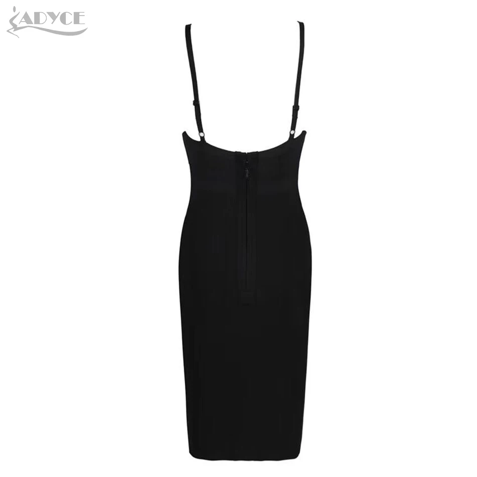 Adyce летнее облегающее Бандажное платье для женщин Vestidos Verano 2019 Сексуальная