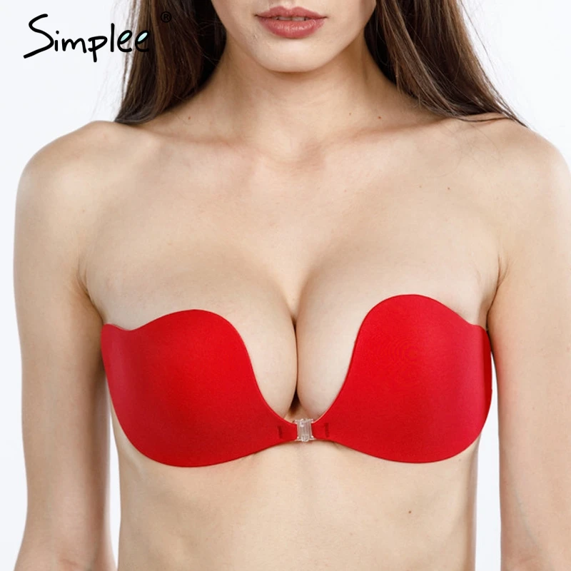 Simplee сексуальные Стикини женщин бюстгальтер Push up intimates Аксессуары женский