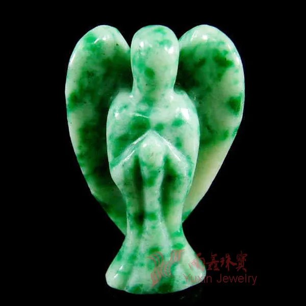 Новое поступление модные натуральные китайские бусы амулеты ангелы статуя