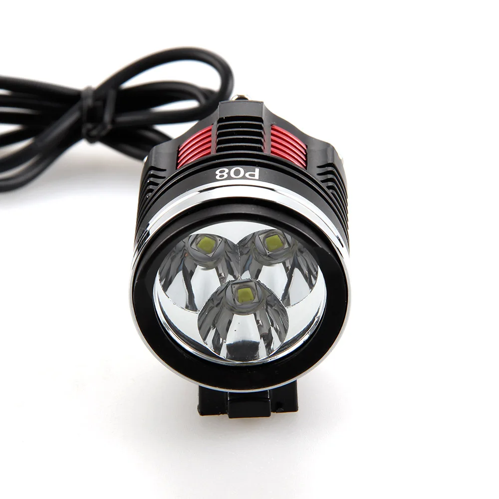Передний светодиодный фонарь для велосипеда 12000 лм 3 вспышки|led front|bicycle light ledbicycle |