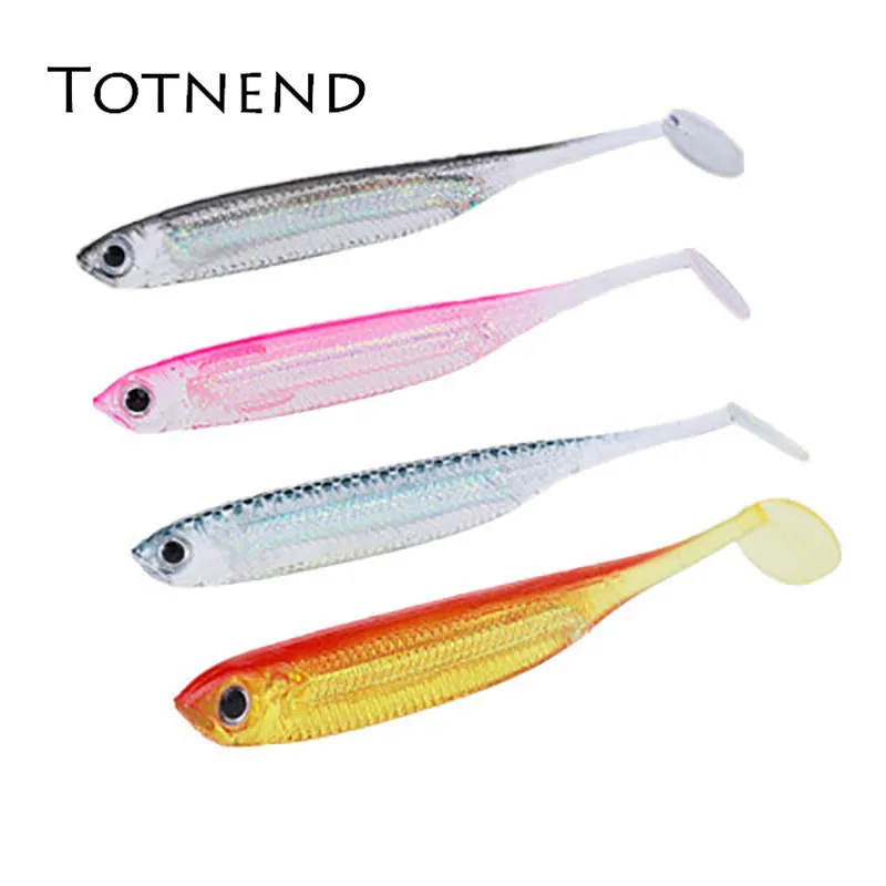 T tail бионическая Радужная приманка для рыбы четыре цвета 7 5 см/2 2 г пустотелая из