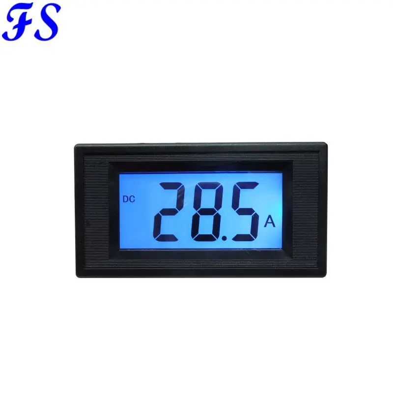 YB5135D Измеритель постоянного тока ЖК-цифровой амперметр DC 200uA 200mA 20A 50A 100A 200A 300A 500A 1000A DC амперметр ампер Панель тестер