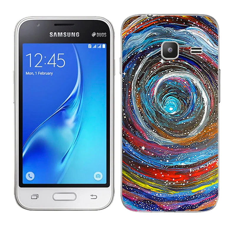 TPU силиконовый чехол для Samsung Galaxy J1 mini Модный телефона с рисунком Funda J105 J105H мягкая