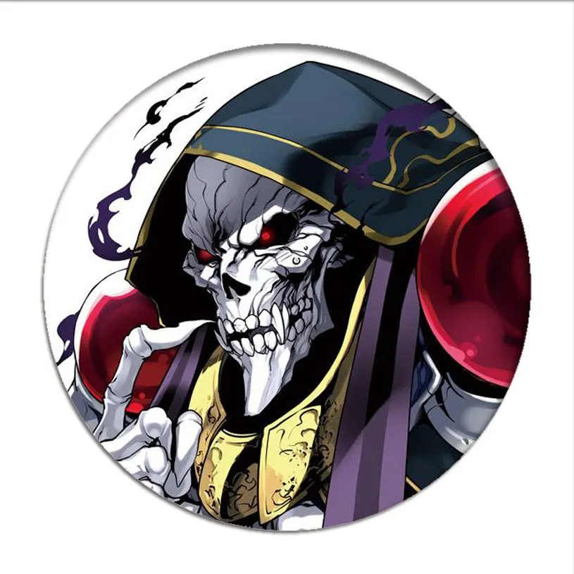 1 шт. Оверлорд значок косплея Ainz оочаровательная брошь булавки Albedo shalltear ссылка на