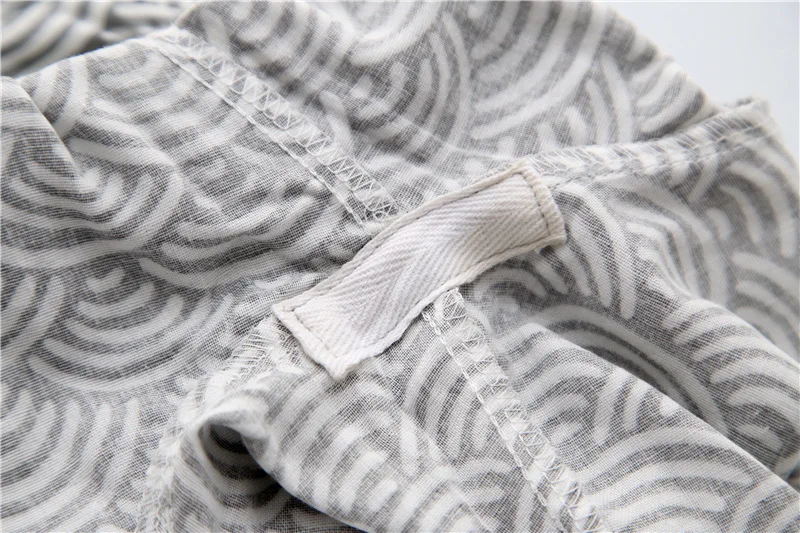 Хлопок марля короткий рукав шорты пижамы для женщин Pijama Mujer японское кимоно пара пижамы с v-образным вырезом домашняя Мужская пижама набор
