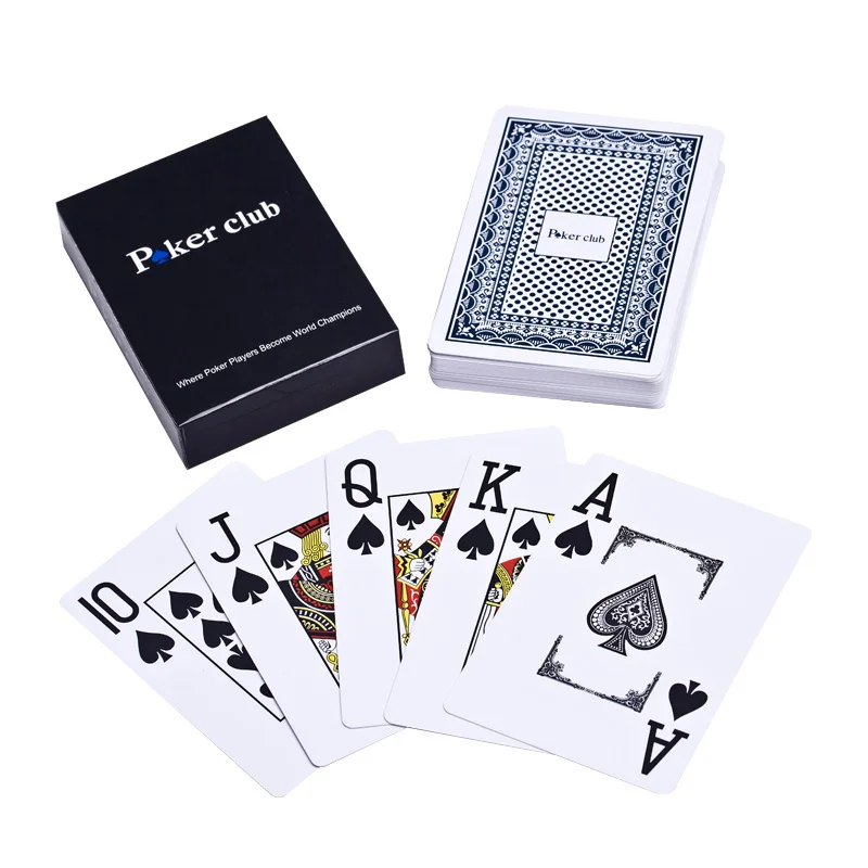 Покерные карты для покерного клуба Red/BluTexas Holdem водонепроницаемые и матовые