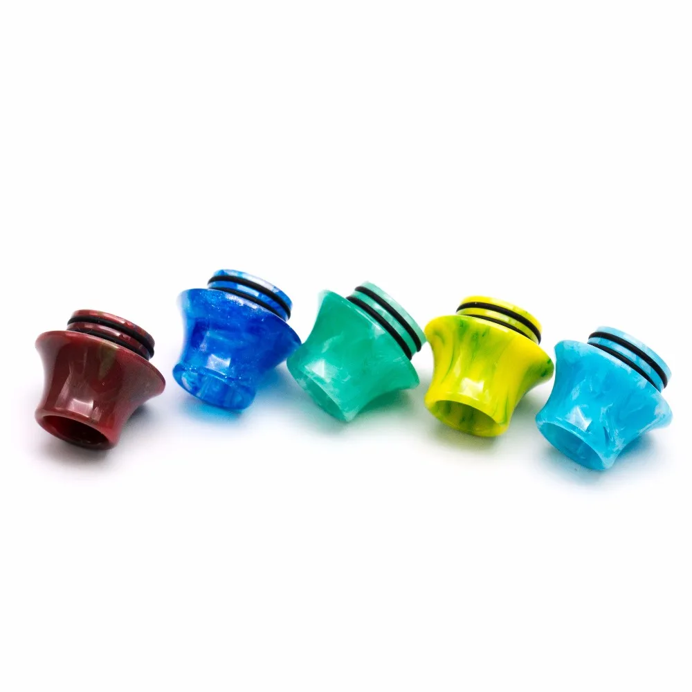 Кварцевый Banger 50 шт. 810 капельный наконечник эпоксидная смола для V8 RDA RTA бак