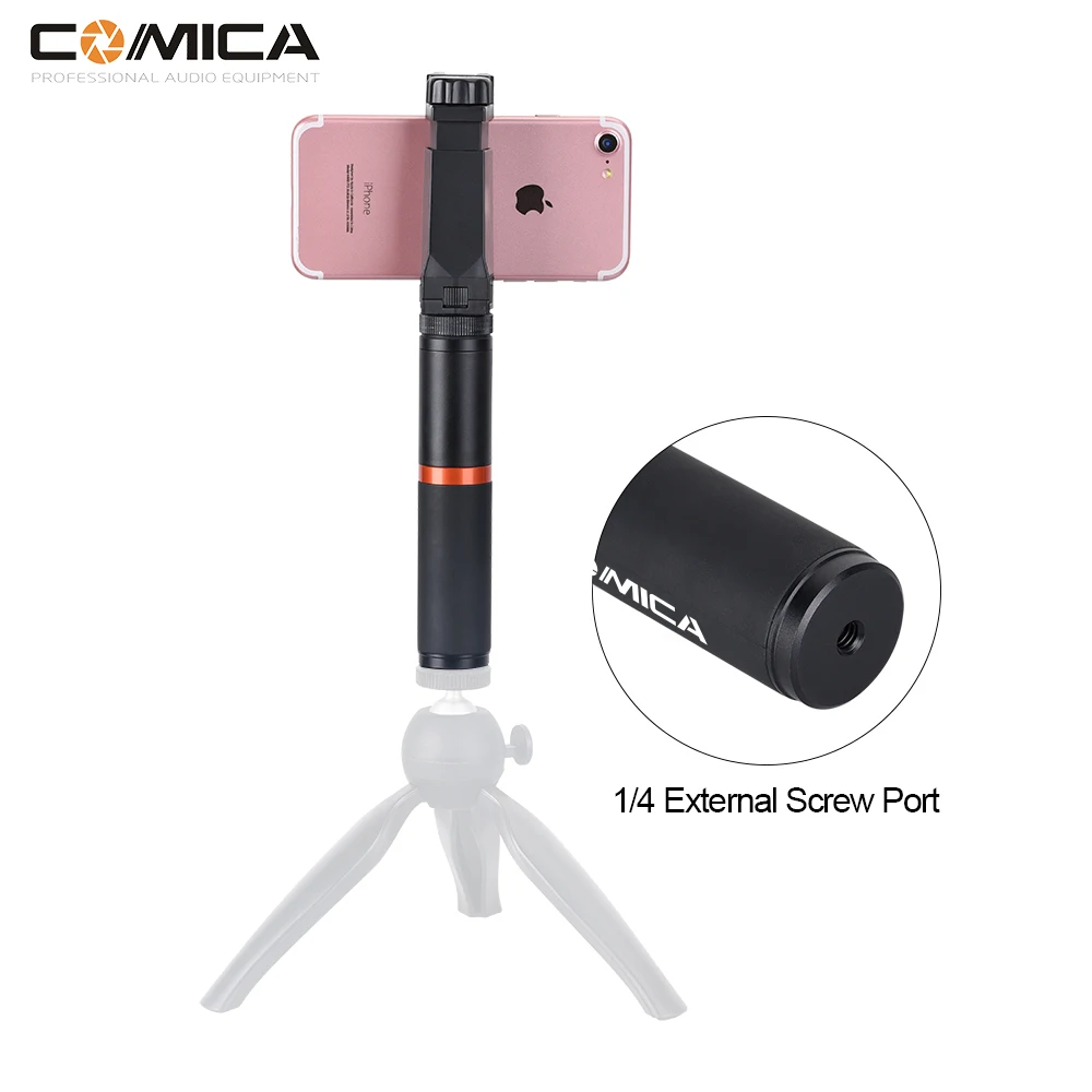 Микрофон для смартфона COMICA профессиональный короткий Студийный микрофон записи