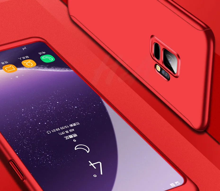 H& A 360 градусов полный чехол для телефона для samsung Galaxy S9 S8 Plus S7 S6 Edge Защитная пленка для экрана чехол для телефона Note 9 8 S8 чехол