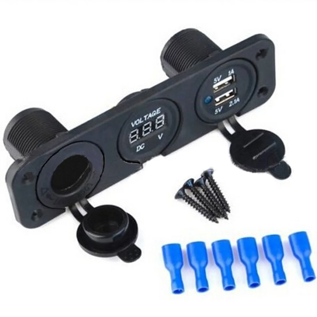 Centechia новейшее автомобильное зарядное устройство с двумя Usb выходами 1A/2 1 A