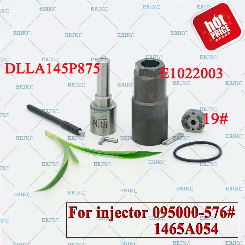 ERIKC 095000 5760 1465A054 Форсунка для ремонта инжектора DLLA145P875 пластина клапана 19 #