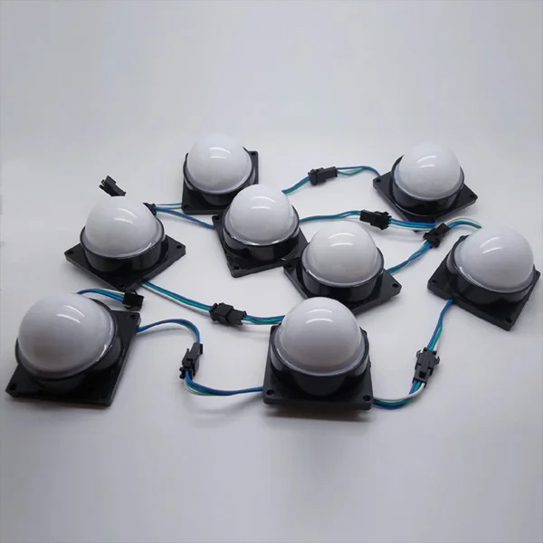 Модуль пикселей 50 мм Диаметр DC12V WS2811 с молочной крышкой 6 шт. 5050 светодиодов внутри