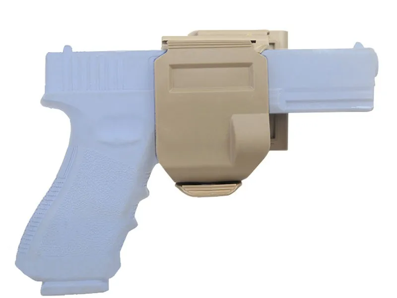 CP модели кобура для GLOCK 17/22/23 Тактическая Airsoft Охота Стрельба Roto Правша пистолет клип кобура Тан EM6139DE