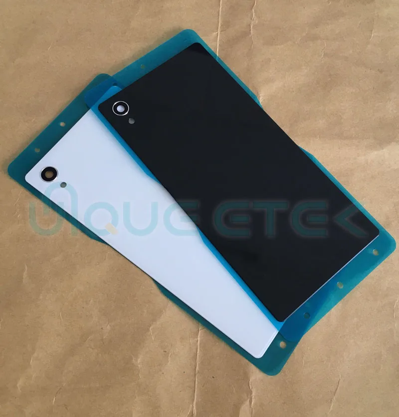 Задняя стеклянная крышка корпуса батарейного отсека для Sony Xperia M5 E5606 E5653 запасные