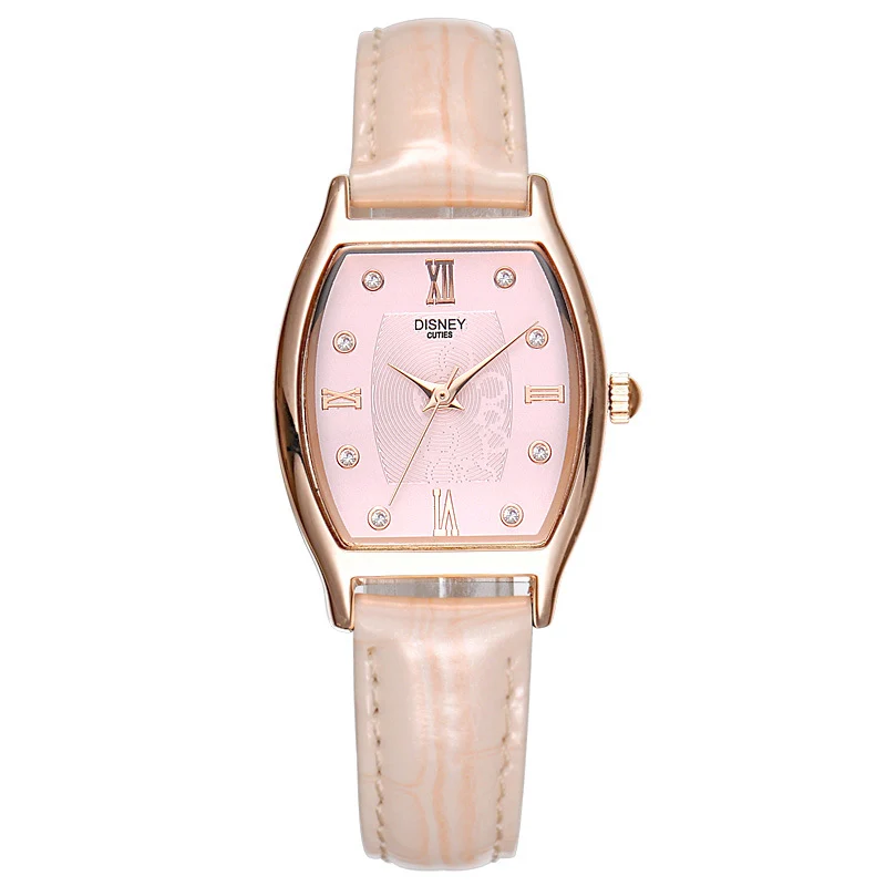 Часы наручные Disney женские кварцевые модные крутые милые водонепроницаемые с