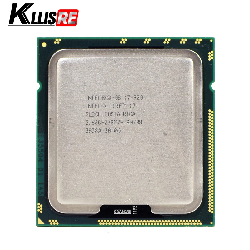 Intel Core i7 920 SLBCH/SLBEJ 2 66 ГГц Quad-Core L3 8 M Разъем LGA1366 I7-920 Процессор | Компьютеры и офис