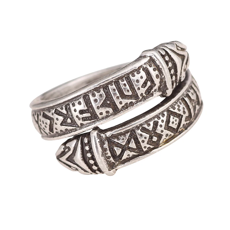5 шт. Для мужчин Viking драконов кольцо руны Ретро Анель Bague кольца ювелирные |