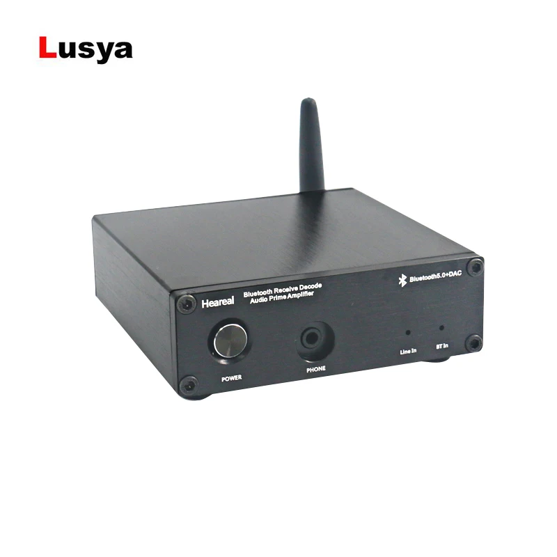 Для RCA аудио усилители Bluetooth 5,0 приемник ESS9023 декодер DAC AD823 предусилитель без потерь Bluetooth адаптер T0014