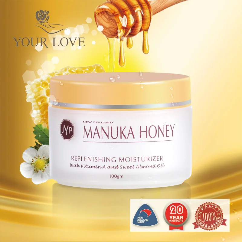 

Original NewZealand JYP Manukau Honey Replenishing Cream Moisturizer Rejuvenating Nourishing Face Cream Hydrating for Dry Skin