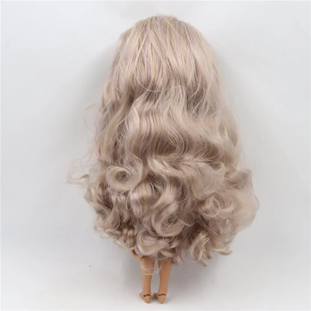 Кукла Blyth от ICY DBS черная кожа матовое лицо тело фиолетовые Смешанные коричневые