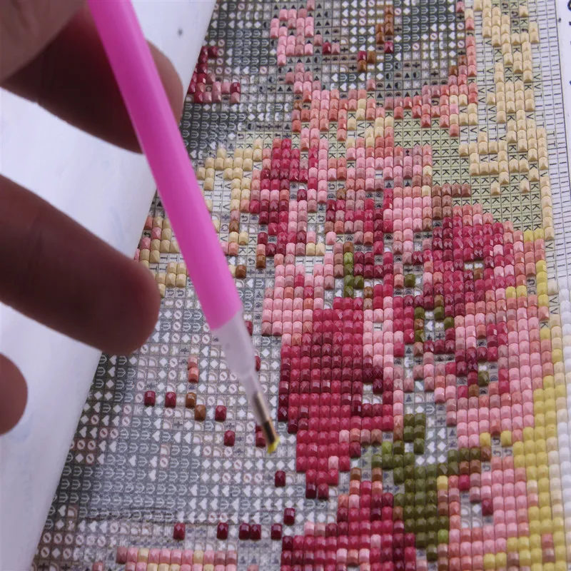 Full Drill Square/Round Diamond 5D DIY Painting Embroidery Cross Stitch &quotLovers&quot Rhinestone Mosaic Paintings Crafts | Дом и сад