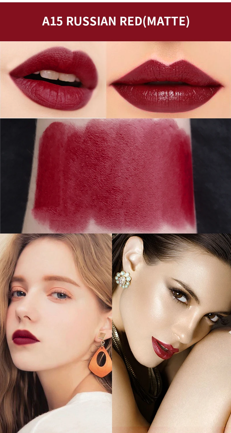 MYG Высококачественная матовая помада для макияжа Diva ruby woo Angel Chili beauty color губная помада