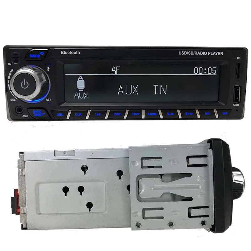 1089DAB + 1 Din Автомобильный радиоприемник RDS Hands Free MP3 / SD MMC DAB FM USB ЖК экран Цифровое