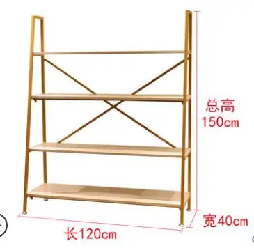 Полка для обуви упаковка витрина многоэтажная Золотая полка обуви. | Дом и сад