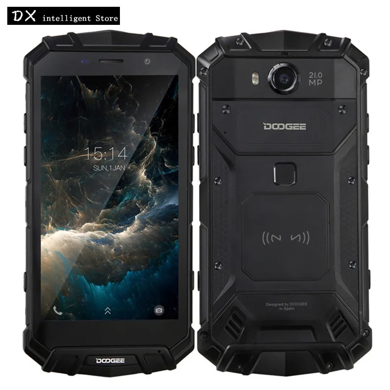DOOGEE S60 6 GB 64 IP68 Водонепроницаемый мобильного телефона Helio P25 Octa Core 5 2 &quotFHD 21MP Android 7 0
