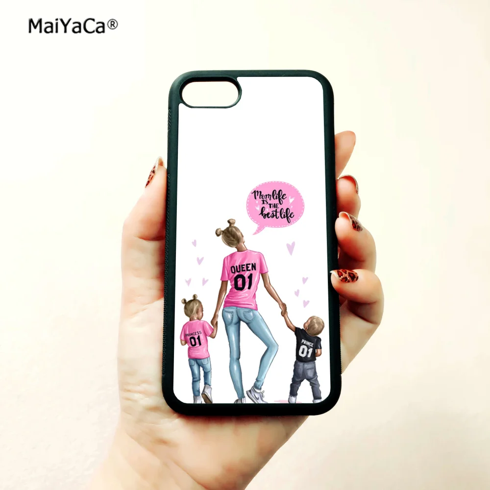 MaiYaCa mama mum and babys художественный мягкий чехол для телефона s для apple iPhone 11 pro max 5S SE 6 6s plus 7 7plus 8plus XR XS MAX чехол - Цвет: B5917