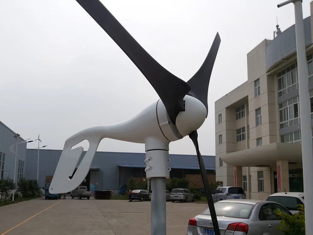 Лидер продаж 5 лезвий низкой скорости ветра Скорость начиная NSK подшипники 400W 12 V/24 V ветряной генератор и Водонепроницаемый контроллер движения воздуха