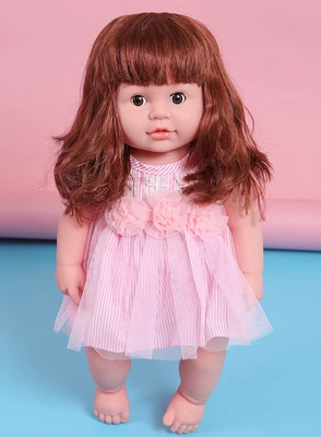 48 см Детские Reborn Baby doll Игрушки мягкие винилсиликоновых реалистичные душ Cry