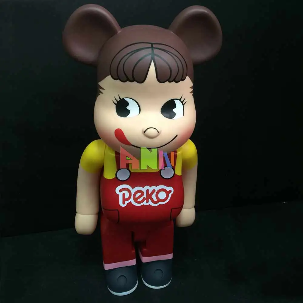 Ограниченная версия 1000% bearbrick bear @ brick 70 см Milky Girl ПВХ фигурка игрушка MEDICOM