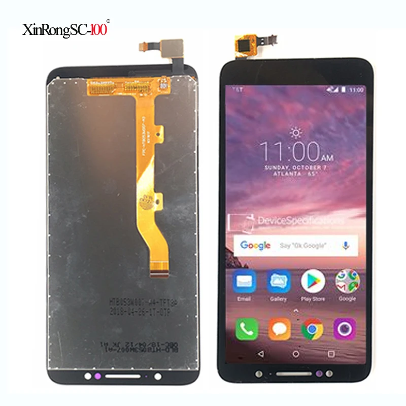 Для Alcatel 1C 5009D 5009 ot5009 Полный ЖК-дисплей сенсорный экран дигитайзер полная сборка