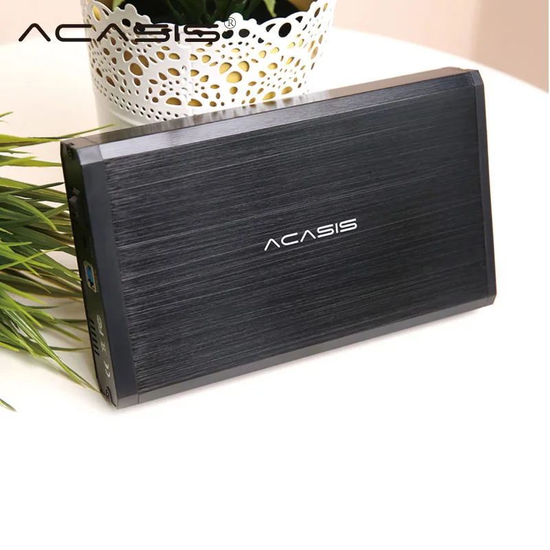 Acasis адаптар для жестких дисков Hdd 3,5 Алюминий Usb Sata Hdd корпус для внешнего жесткого диска жесткий диск Hd чехол Usb 3,0 шкатулка для ноутбука