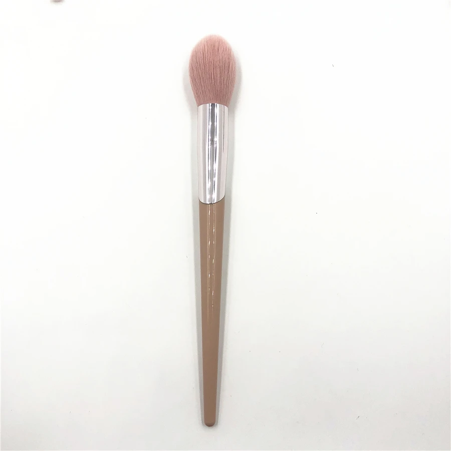 Набор кистей для макияжа FB стильная кисть с розовым пламенем растушевки румян