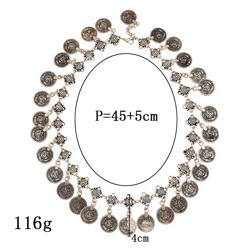 Новое поступление 2017 года Винтаж серебро Цепочки и ожерелья Средства ухода за