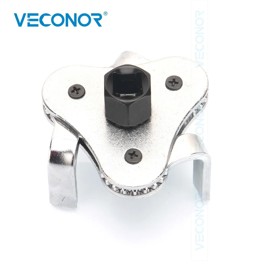 

Гаечный ключ для масляного фильтра с 3 губками 1/2 дюйма, Квадратный привод 2-1/2 дюйма-4 дюйма (63-102 мм)