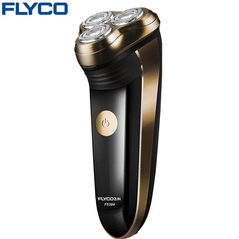 Профессиональная электробритва FLYCO FS360 для мужчин с 3 плавающими головками и