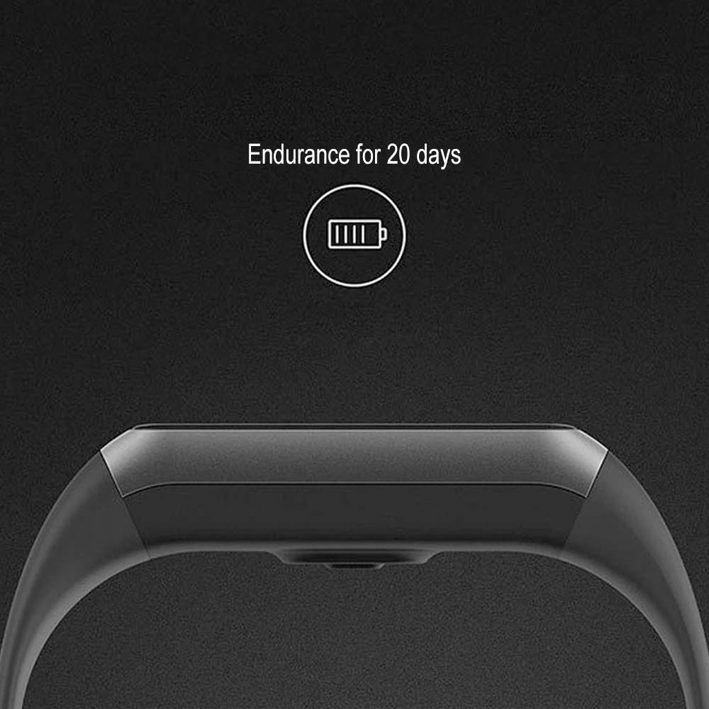 [Английская версия] Amazfit Cor 2 Smart Band 5ATM водонепроницаемый 2.5D ips цветной экран фитнес-трекер монитор сердечного ритма