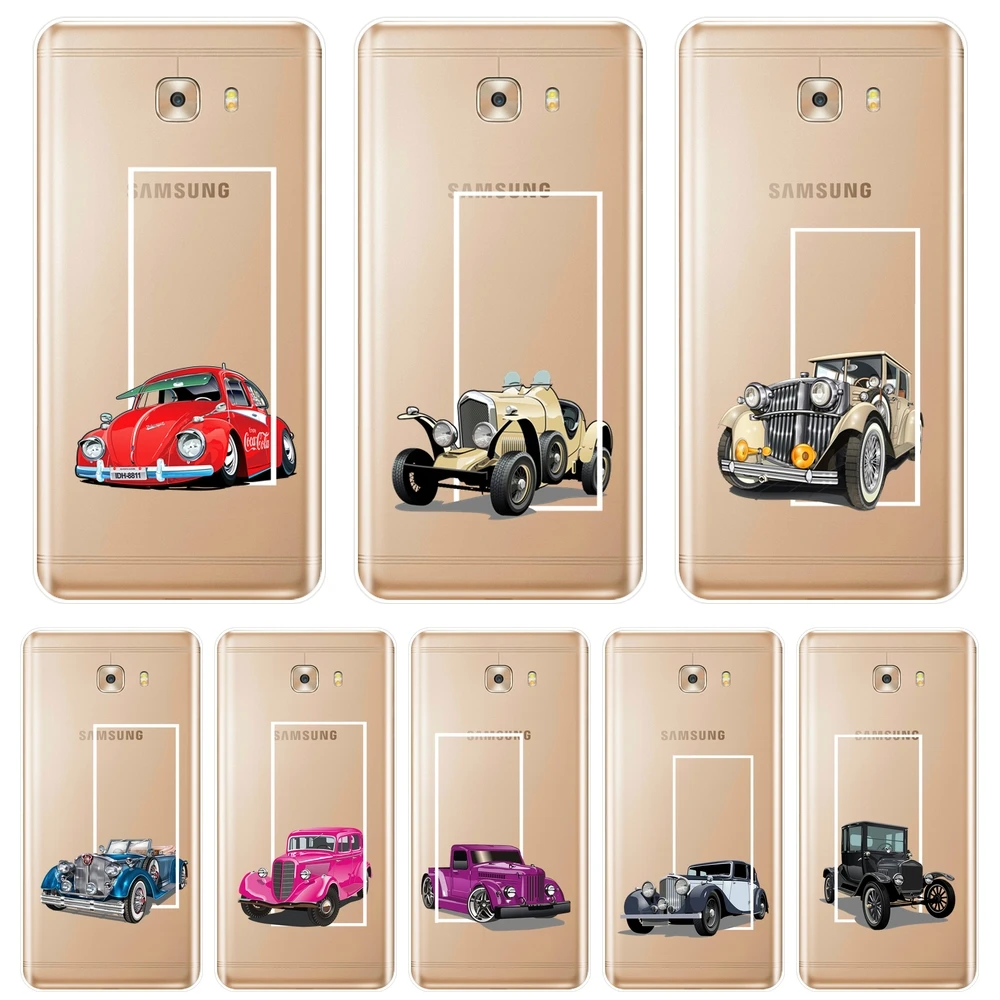 Винтажный Ретро крутой Забавный 3D старый автомобиль Мужской мягкий силиконовый