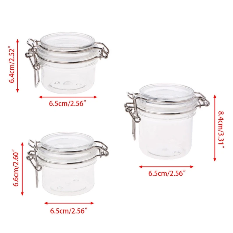 Контейнер для пищевых продуктов PETP коробка молока и порошка Крышка зажим