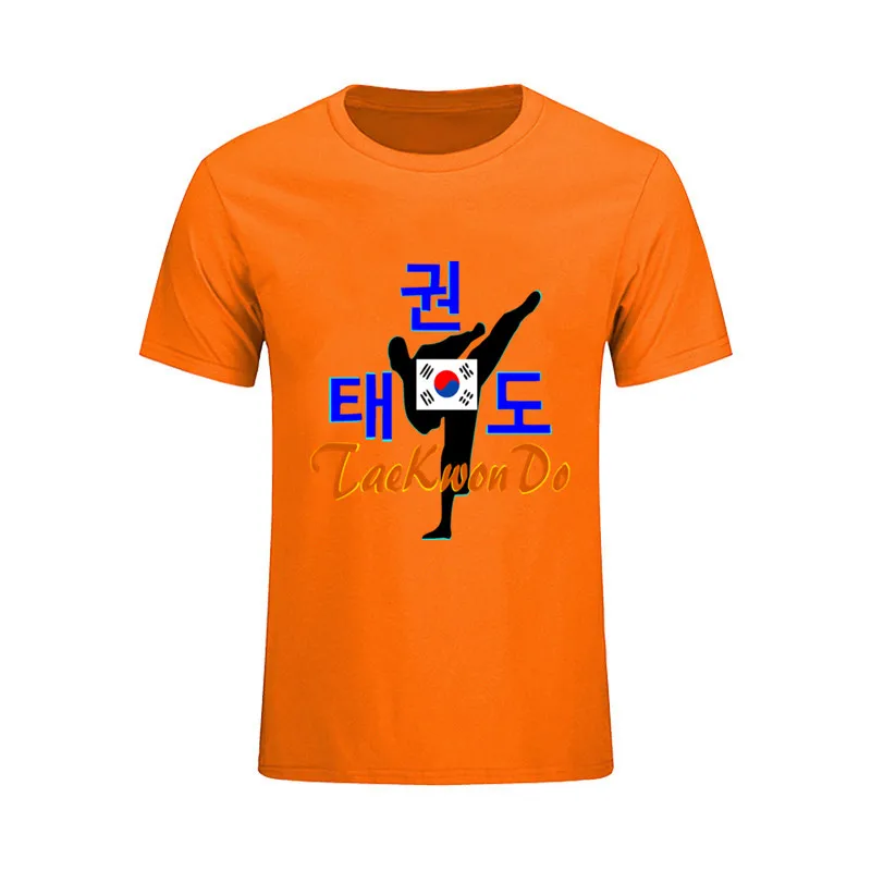 Funny T Shirts Korean Martial Art TaeKwonDo Master Men Tshirts Short Sleeve O Neck T-shirts Fashion Tops Hipster Tees | Мужская одежда