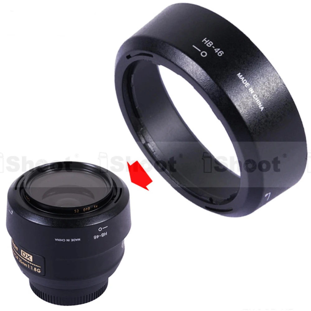 Brand New Lens Hood for Nikon AF-S 35/1.8G DX NIKKOR 35mm f/1.8G HB-46 | Электроника