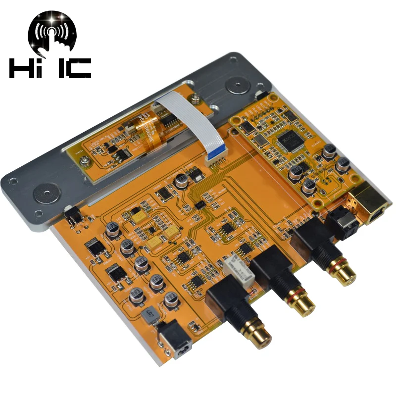 ES9038 Q2M I2S DSD декодер USB коаксиальный оптический вход ЦАП декодирующая плата для Hi-Fi