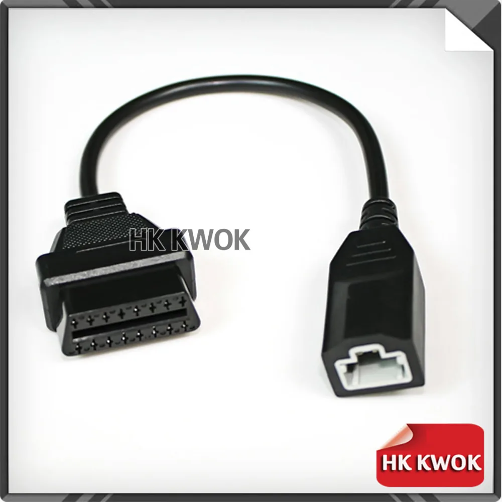 Высокое качество 5 шт. для n issan 14 Pin к OBD 2 16 Pin OBD2 OBDII Диагностика расширения инструмента адаптер Соединительный кабель