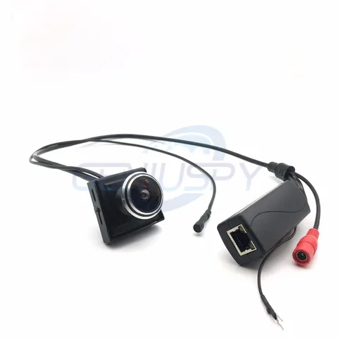 Микрофон для IP-Камеры, 720P, POE, поддержка микрофона, P2P наружняя камера видеонаблюдения POE, с внешним POE питанием через Ethernet, объектив «рыбий глаз» 1,78 мм