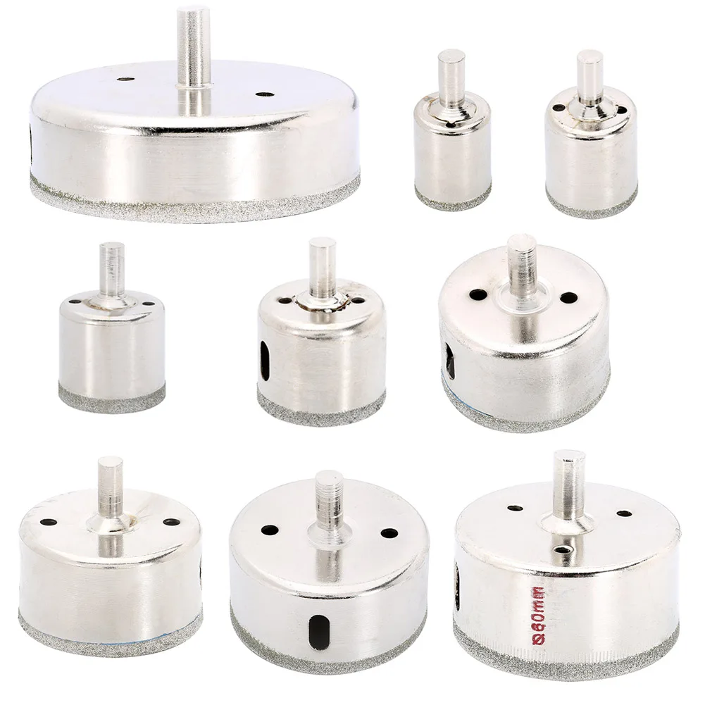

Diamond Drill Bits Glass Tile Hollow Core Extractor Remover Tools Hole Saws for Glass Ceramics Porcelain Granite 25-100mm TB Sal