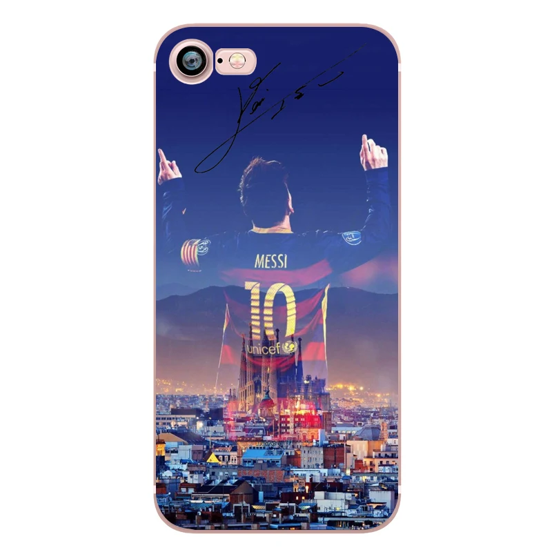 Чехол для телефона iphone 5S 7 8 6 S PLUS X 10 5 SE CR7 чехлы с изображением Роналдо и Месси